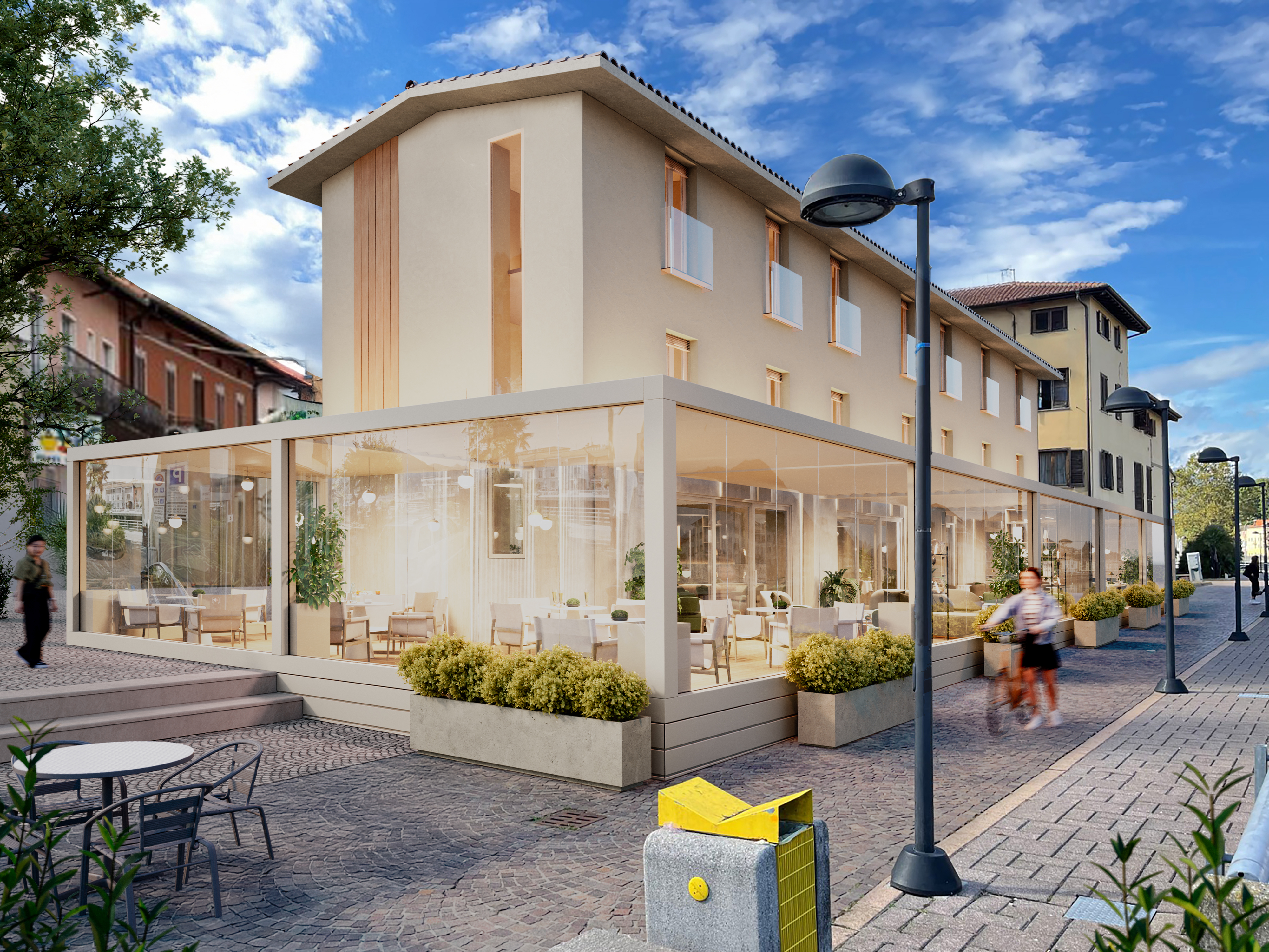 Palazzo a Lavena Ponte Tresa