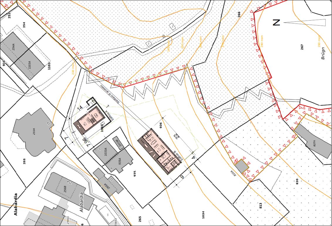 Terreno edificabile a Piazzogna